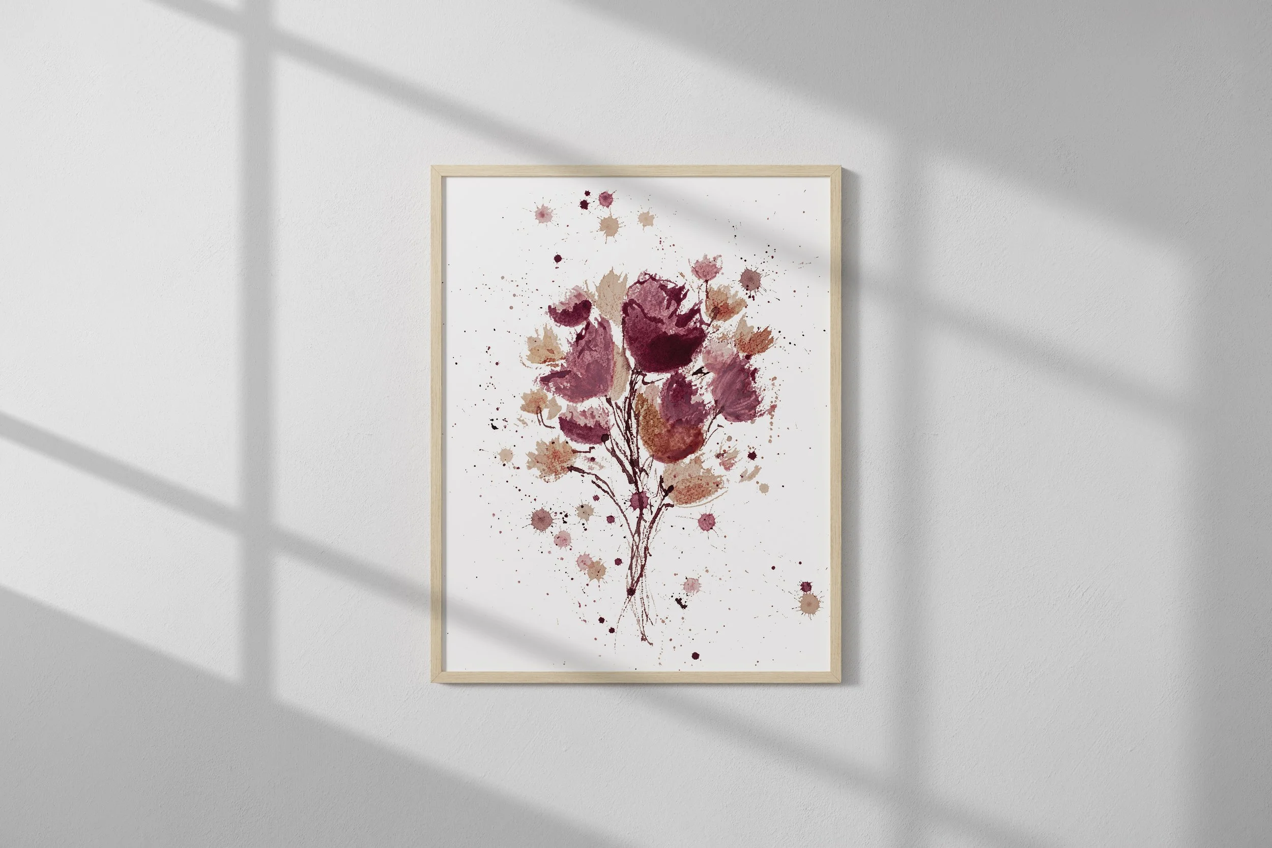 Zesty Zippy Fine Art Wine Print — Elysia Myers Wine Art